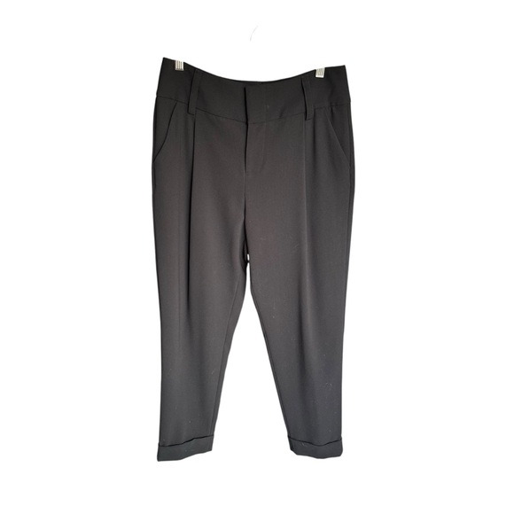 Alice + Olivia - NWT Black Tailored Trouser Ankle Pants Sz 6 - Picture 2 of 8